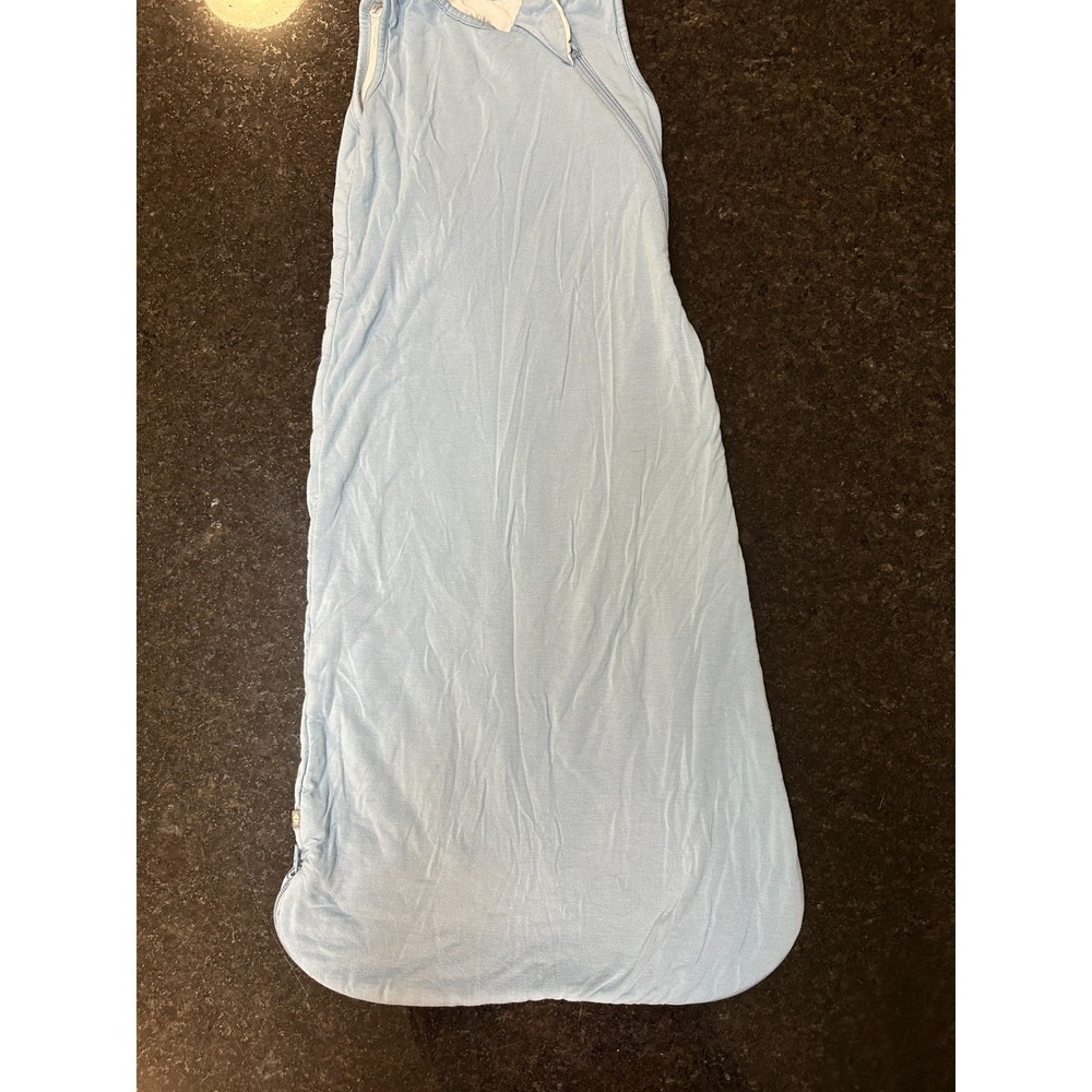 Kyte Baby Sleep Sack Kids Medium Light Blue 1.0 TOG Bamboo Wearable Blanket